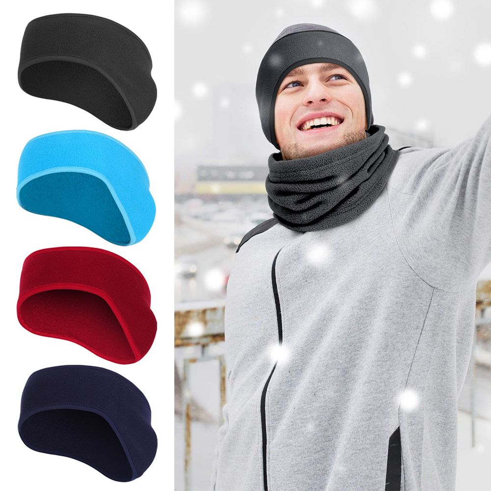 Fleece Ear Warmer Band - 1Pcs Hair Bands Hair Sweat Fleece