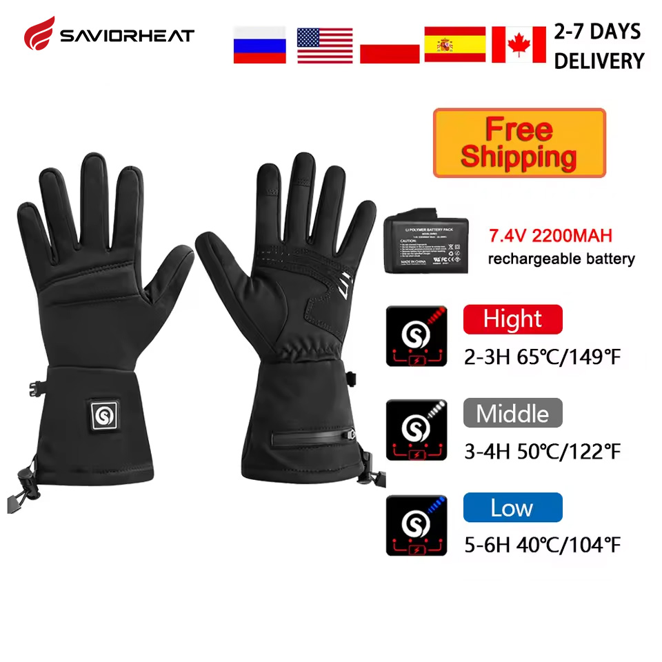 Snow Deer S18 Winter Heated Gl - Touch Screen Gloves ulasan dan harga