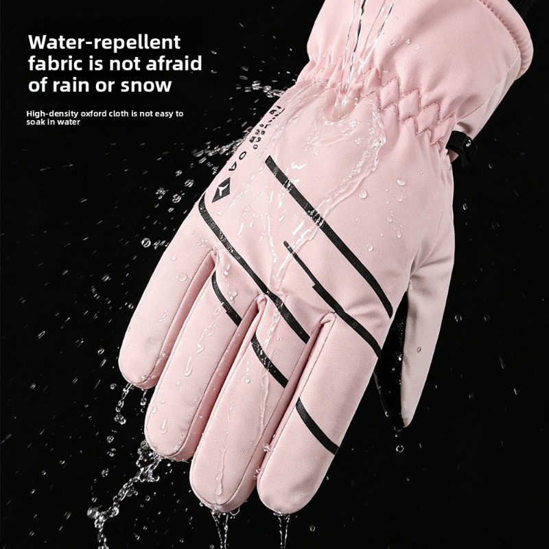 Womens Winter Ski Gloves Touch - Snow Glove Insulated ulasan dan harga